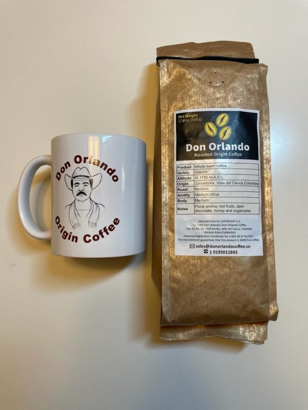 Whole Bean Coffee + Mug